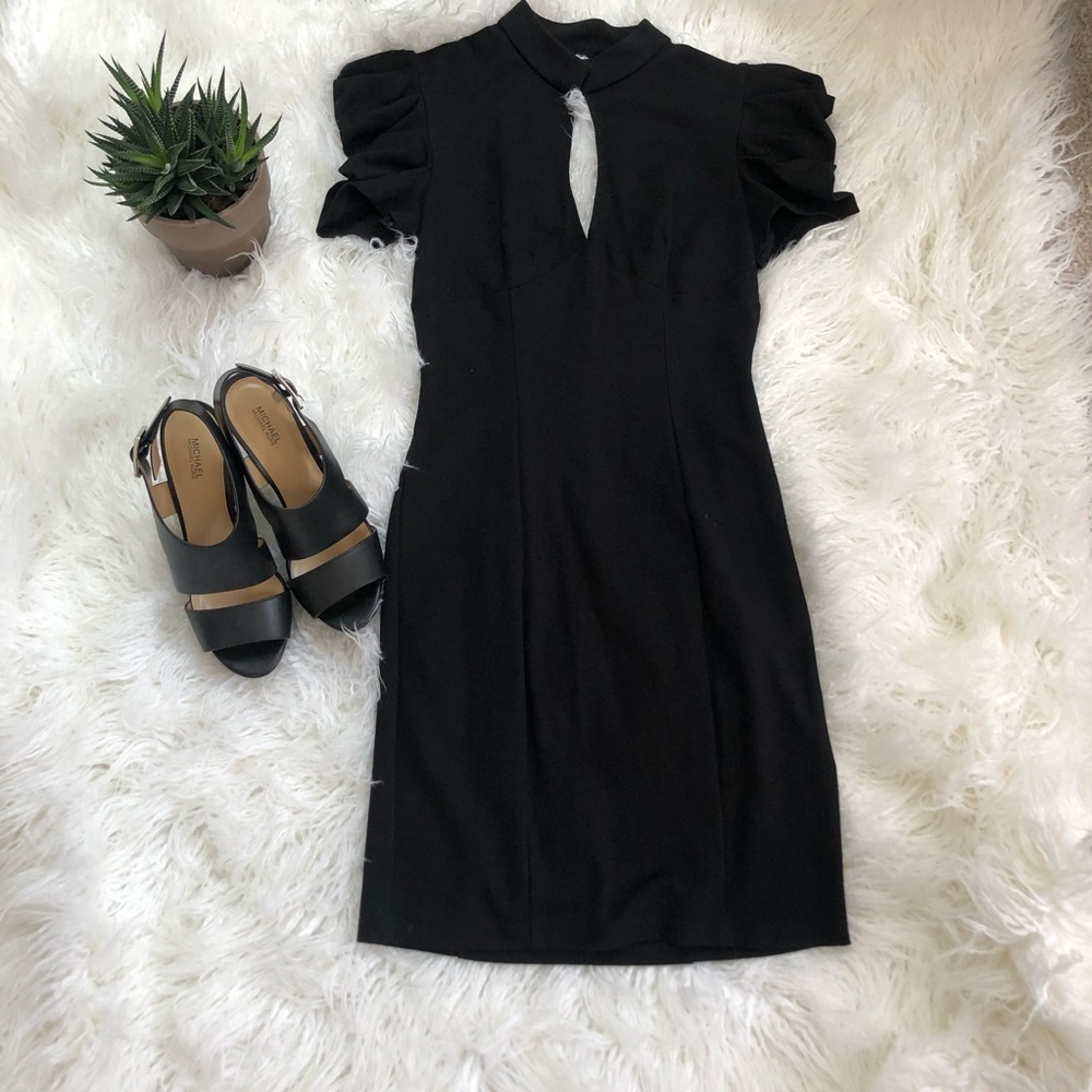 Bebe, elegant, black dress